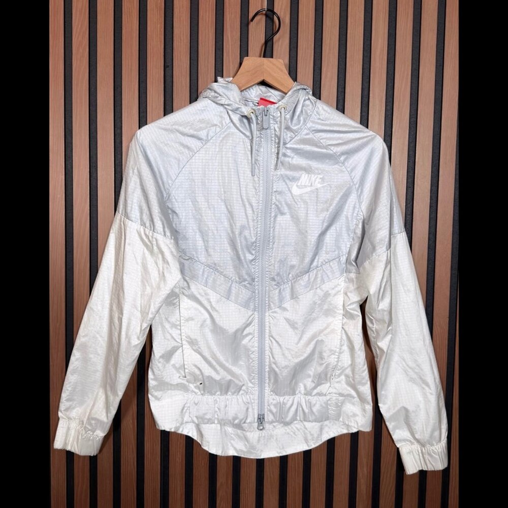 Nike Windbreaker XS Women’s Gray Full Zip Jackets Windrunner